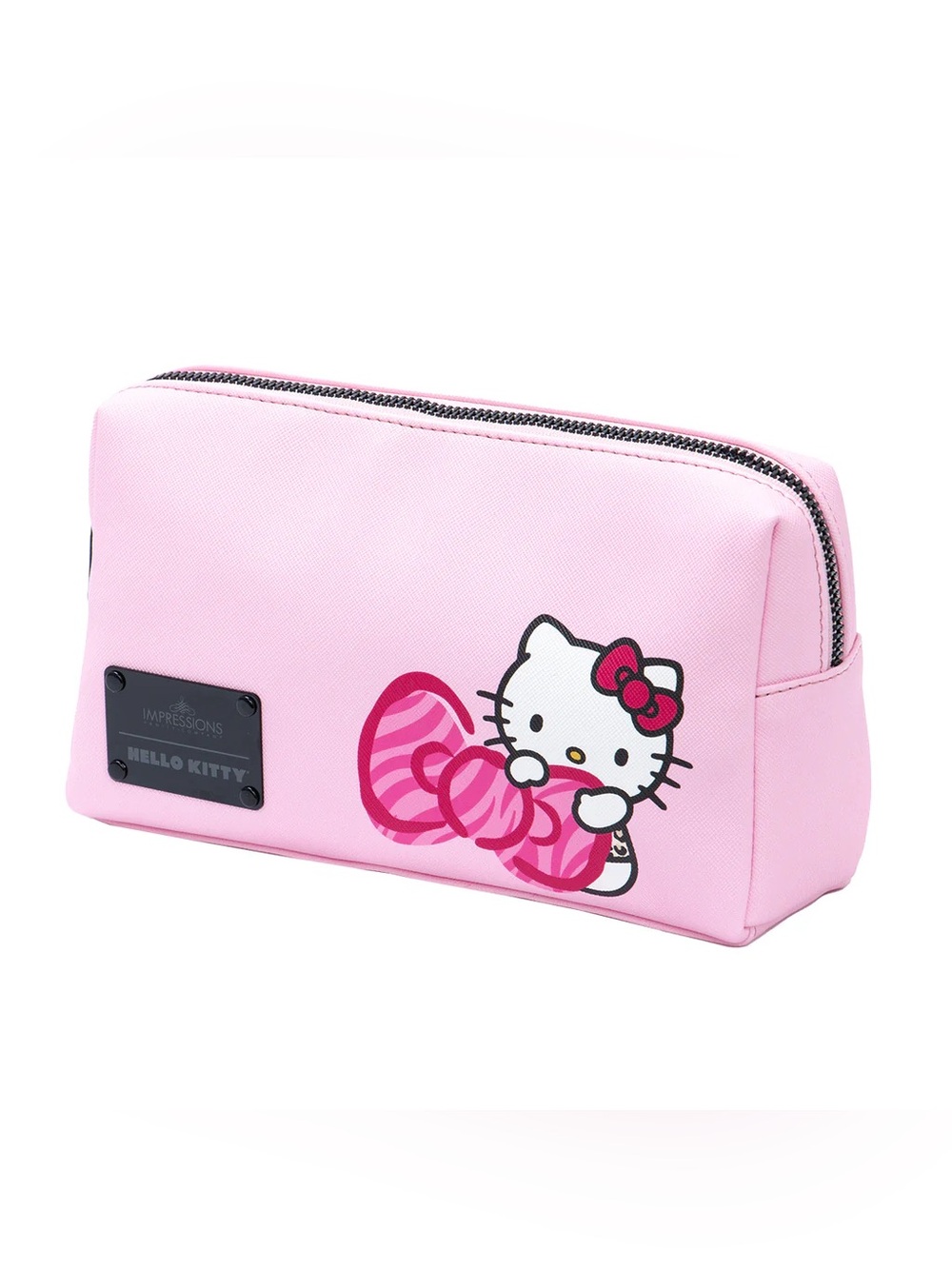 Hello kitty pink makeup bag pouch cosmetic pouch faux leather